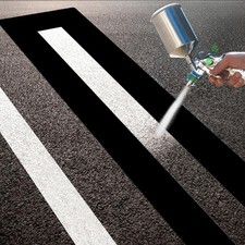4 x 92 Inch Parking Lot Line Stencil Foldable Pavement Straight Line Stencil