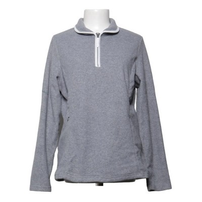Technine, Fleecepullover, Größe: 40, Grau, Polyester, Einfarbig, Fleece #a2i
