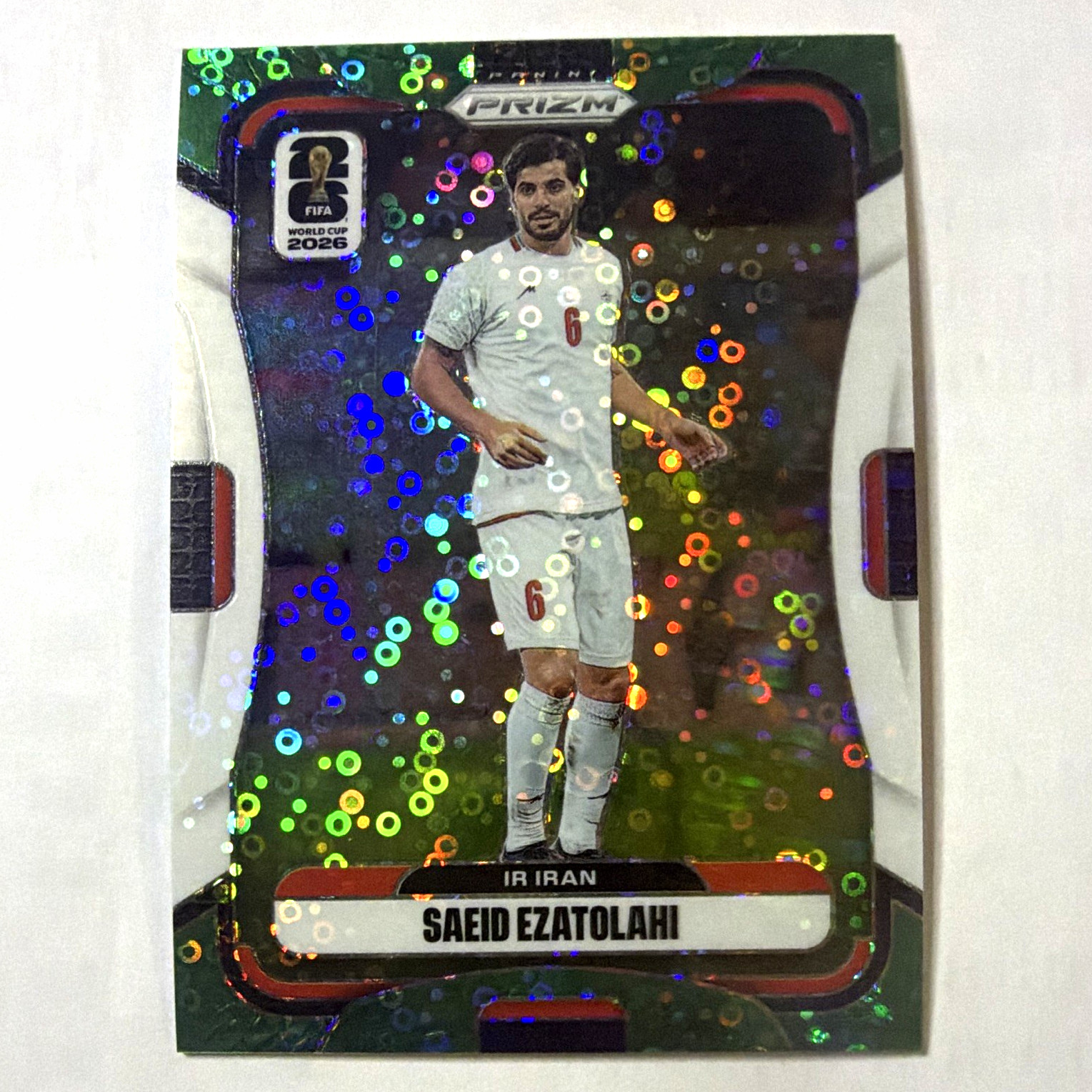 Panini Prizm FIFA World Cup Saeid Ezatolahi Base Set #245 Soccer Iran