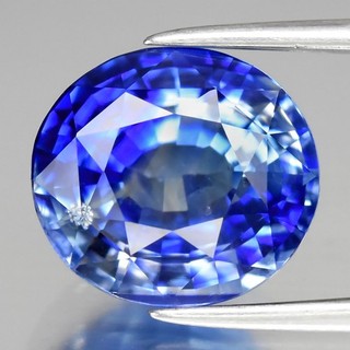 💎 Elegant 5.03ct 10x9mm VS Oval Natural Blue Sapphire Heated Ceylon Gemstone
