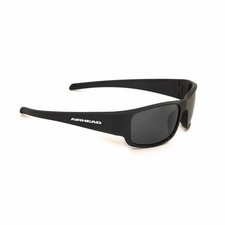 AIRHEAD AHFSS104 Sport Polarized Round Sunglasses, Black, Adult