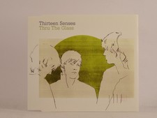 THIRTEEN SENSES THRU THE GLASS (C35) 2 Track CD Single including Picture Sleeve 