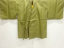 7791479: JAPANESE KIMONO / DOCHUGI COAT / WOVEN ABSTRACT PATTERN