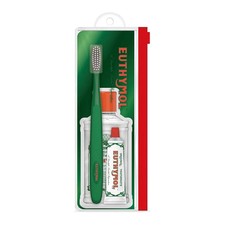 EUTHYMOL Portable Toothbrush, Toothpaste Set / Expeditedship