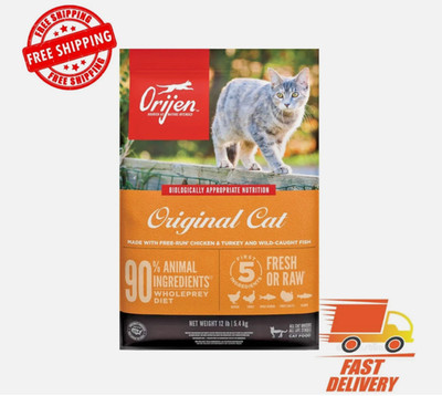 Orijen Original Grain-Free Dry Cat Food - 12 lb Bag