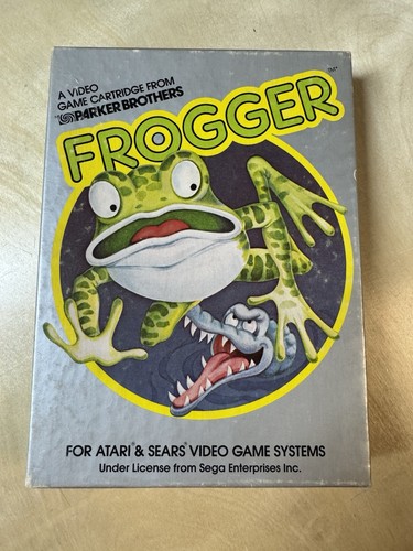 Frogger Sur Atari 2600 - Jeu Complet - Bon état