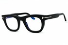 Tom Ford FT5872-B 001 Black  / Blue Block  48mm Eyeglasses TF5872 — photo 1