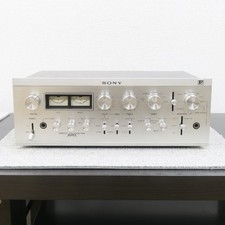 Sony TA-2000F  stereo integrated amplifier, silver, malfunctioning, junk item