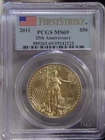 2011 US Eagle 1 oz Gold $50 First Strike PCGS MS69