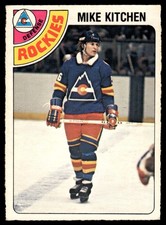 1978-79 O-Pee-Chee VTG OPC Hockey Mike Kitchen Colorado Rockies #338