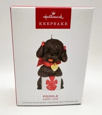 Hallmark Keepsake Puppy Love Poodle 34th In Series Ornament 2024 NEW