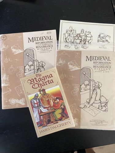 Beautiful Feet - Medieval History Curriculum Guid , Partial Set, Timeline - 第 1/1 張圖片