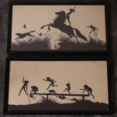 2 framed KW Dieffenbach lithographs from Per Aspera ad Astra, limited & signed