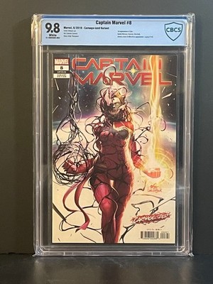 Captain Marvel #8 CBCS 9.8 1st Appearance of Star Carnage-ized Variant 2019 Mint