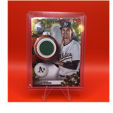 Topps 2025 Holiday Jacob Wilson Athletics Rookie Relic PR-JW / Game Worn