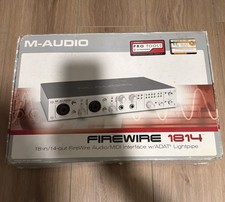 M-Audio Firewire 1814 Audio-MIDI Interface with Manual