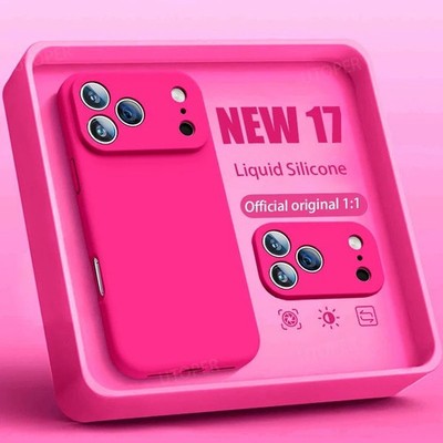 Neon Silicone Fluorescence Case Cover For iPhone 16 17 Pro Max New