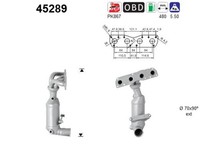 As 45289 Katalysator FüR Berlingo C3 Ii Picasso C4 Grand C5 Iii DS3 DS4 Mini