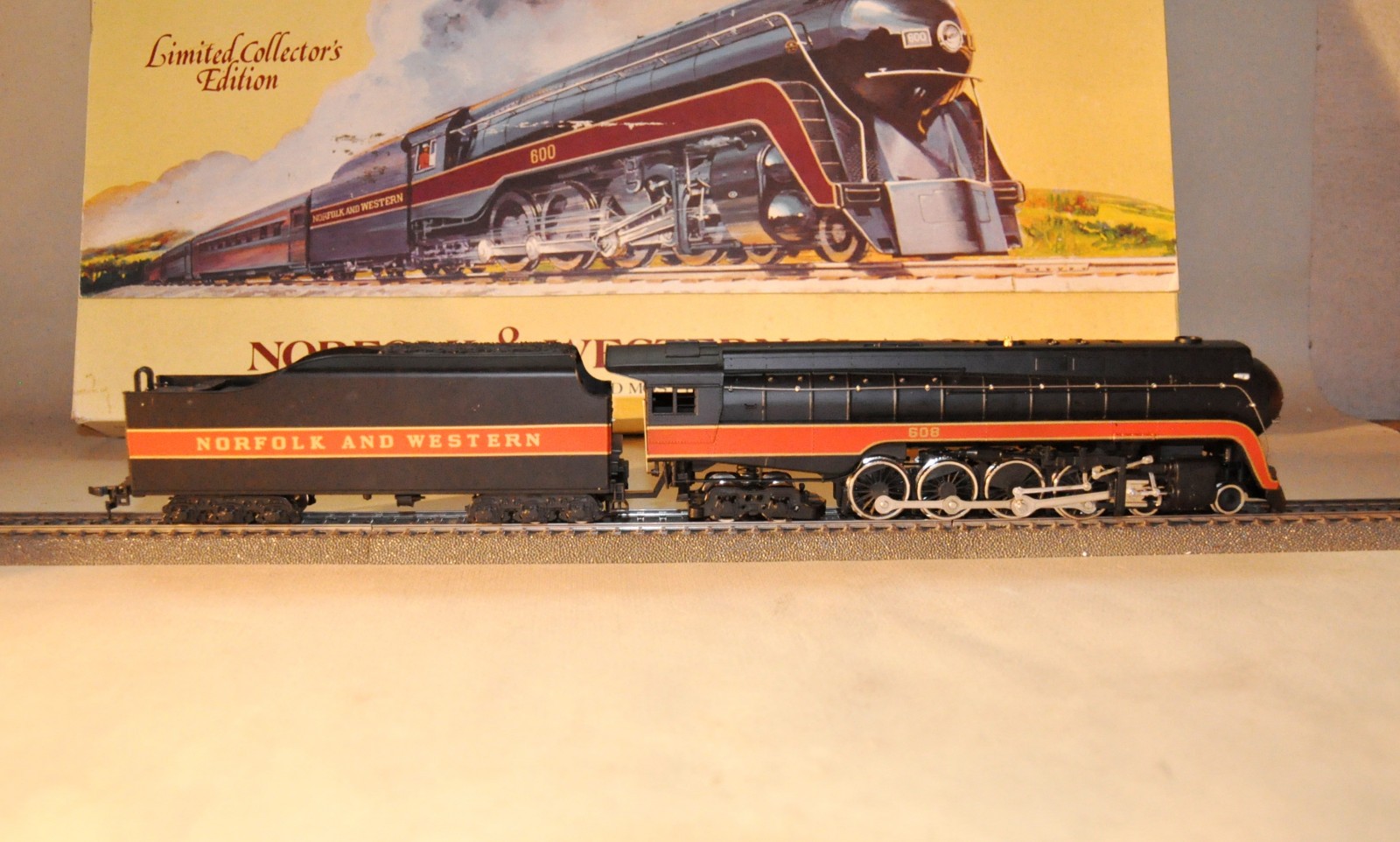 BACHMANN – Locomotiva 4-8-4 Class J della NORFOLK & WESTERN – scatola originale