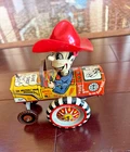 VINTAGE 1950s Marx tin Milton Berle Crazy car