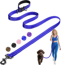 Hands-Free Dog Leash Adjustable Length 5-8 Ft, Waist for Dog Walking, Running