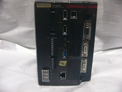 KEYENCE CV-X300E VISION SYSTEM IMAGE SENSOR CONTROLLER USED