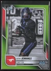 2025 Bowman Chrome University Football Lime Green Refractor Kevin Jennings #152