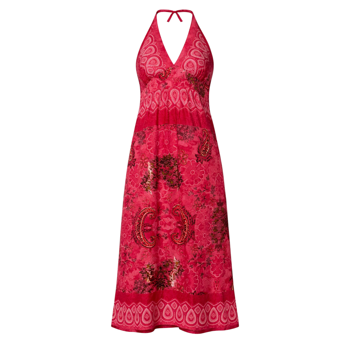 chinese dress ladies Indie V-Neck Maxi Dress in Black main image 0