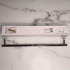 WingIts WMETBPS24 Modern Elegance 24 inch Polished Chrome Towel Bar Open Box