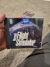 Vintage Microsoft Flight Simulator Manuals and Software  New York Scenery DOS