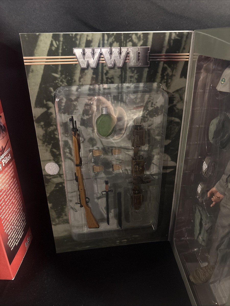 Elite Force WWII Pearl Harbor Japanese Navy Pilot Figure Lot 2