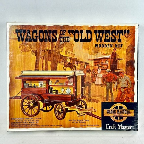 Wagons of the Old West Wooden Kit Drummers Wagon #110:400 SIB | eBay