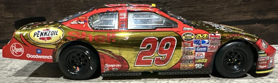 Kevin Harvick #29 Shell Daytona 500 2007 Win Color Cromo 1/24 Acción Nascar Foto 4 de 4