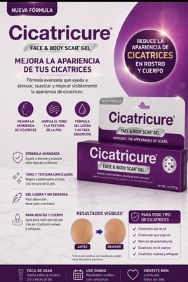 Crema Cicatrizante Cicatricure Para Borrar Cicatrices Marcas Heridas De La Piel