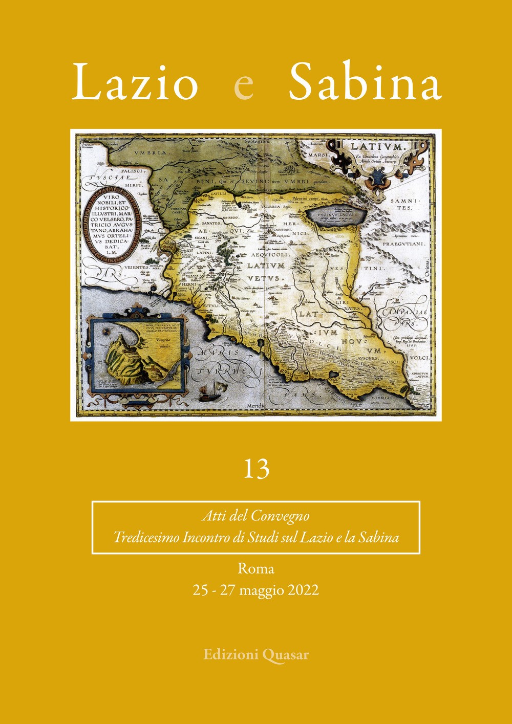 9788854915053 Lazio e sabina. atti del convegno (roma, 25-27 mag...022). vol. 13