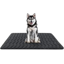 Bubble bear Dog Crate Mat - Upgraded Thick, Ultra Soft, Washable Anti-Slip ...