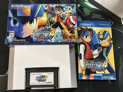 Rockman EXE 4 Tournament Blue Moon Megaman Battle Network Gameboy Advance Japan
