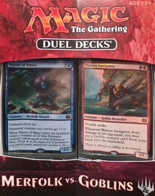 Magic The Gathering Duel Decks Merfolk VS Goblins MTG for sale online | eBay