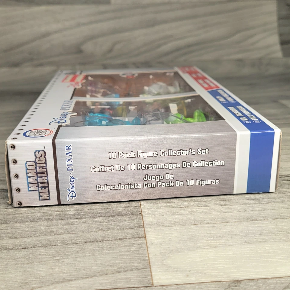 Pacote com 10 bonecos miniaturas de metal Disney & Pixar Nano Mickey Minnie - Imagem 4 de 4