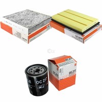 Mahle / Knecht Innenraumfilter LAK 155 Luftfilter LX 3475 ÖLfilter OC 217