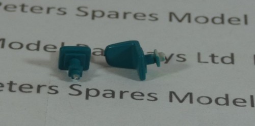 Asientos de cabina Dapol 113342 Clase 121/122 calibre OO verde (par) | Condition: New