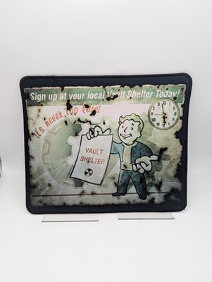 Fallout Vault-Boy Shelter Mouse Pad/Gaming Mat | Bethesda Loot Crate Exclusive 