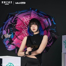 Creative Arcane Jinx Light Projection Umbrella Sun Rain Proof League of Legends