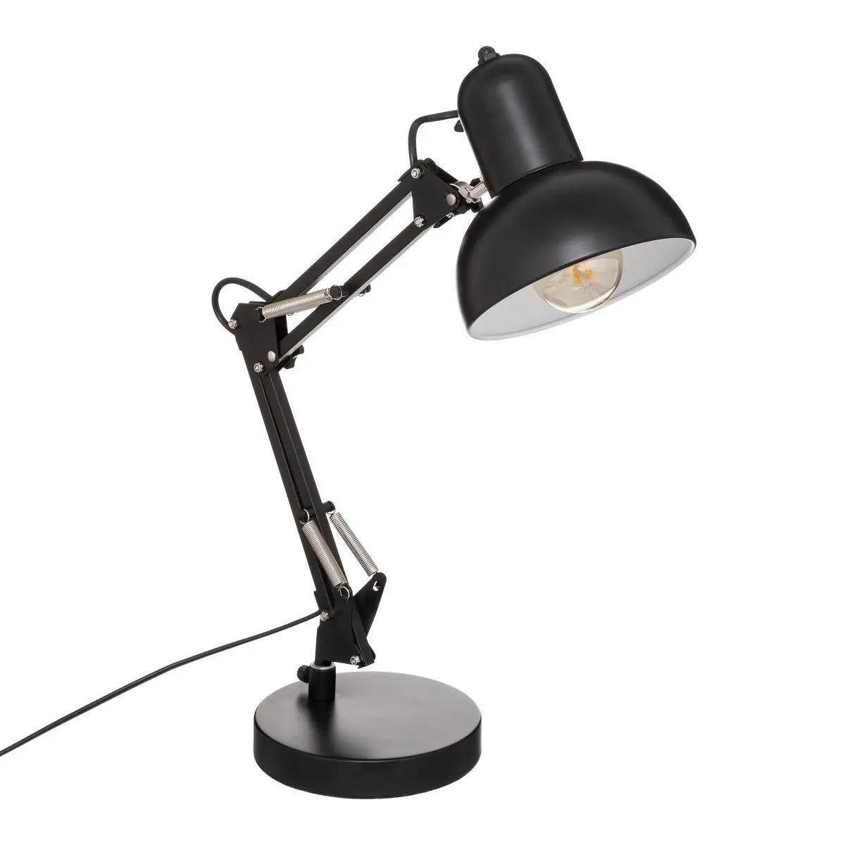 Lampe à poser design Bren noire 55cm grand modèle pour buffet