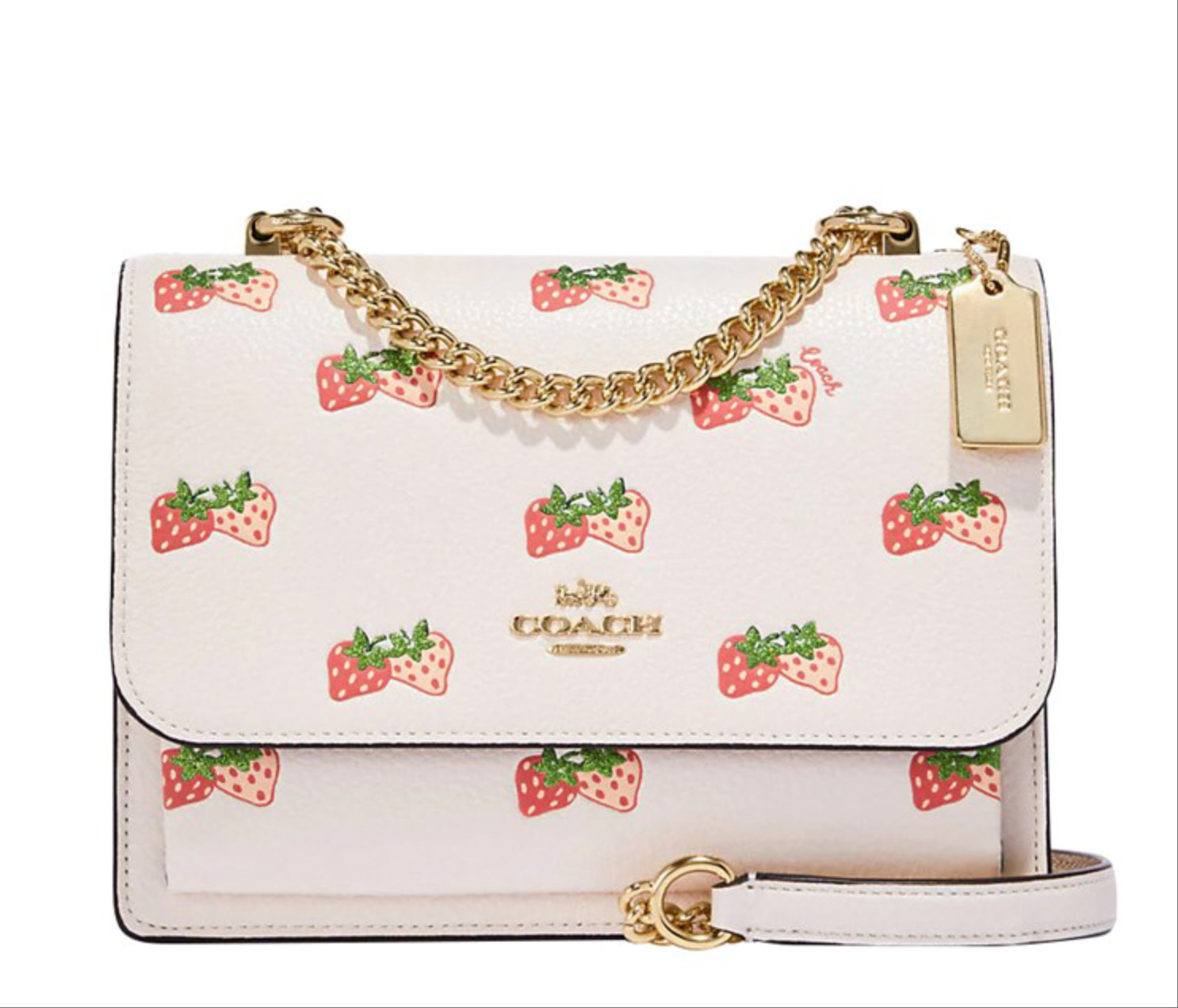 NWT Coach CB599 Klare Crossbody Bag With Strawberry Print image 10