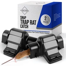 2 Pack  Rat Tunnel Trap – Humane Reusable Rodent Catcher for Indoor & Outdoor