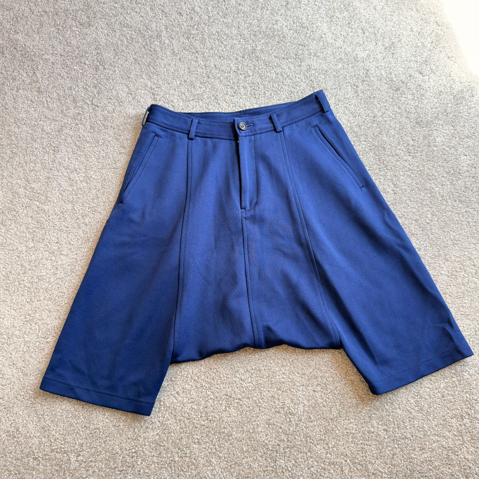 Comme des Garçons Drop-Crotch Sarouel Shorts Avant-… - Gem
