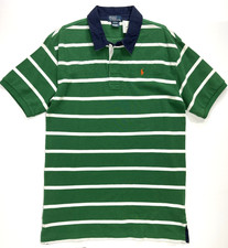 New With Tags Polo Ralph Lauren Boys Classic Striped Polo Shirt sz 16-18