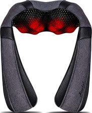 Neck Massager for Pain Relief Deep Tissue, Shiatsu Shoulder Back Massager with