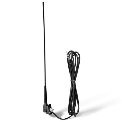 Eightwood Waterproof Marine Boat Radio Antenna 18 Inch, AM/FM Stereo Black 
